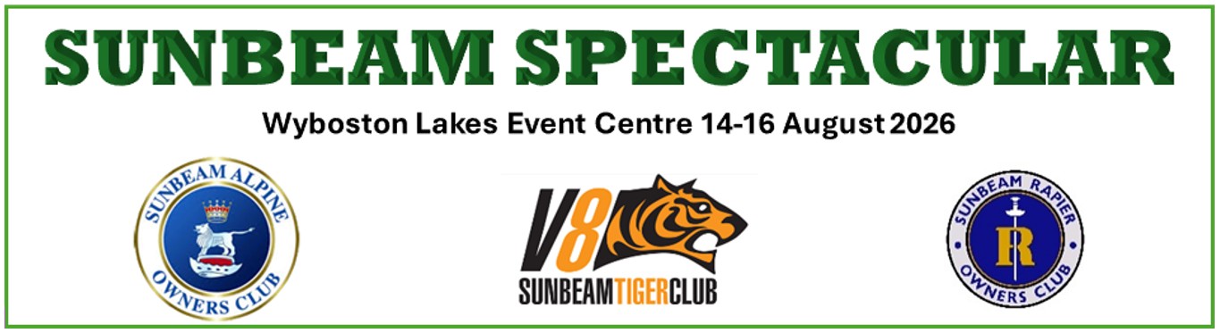 Sunbeam Spectacular 2026 - Alpine, Tiger and Rapier Event